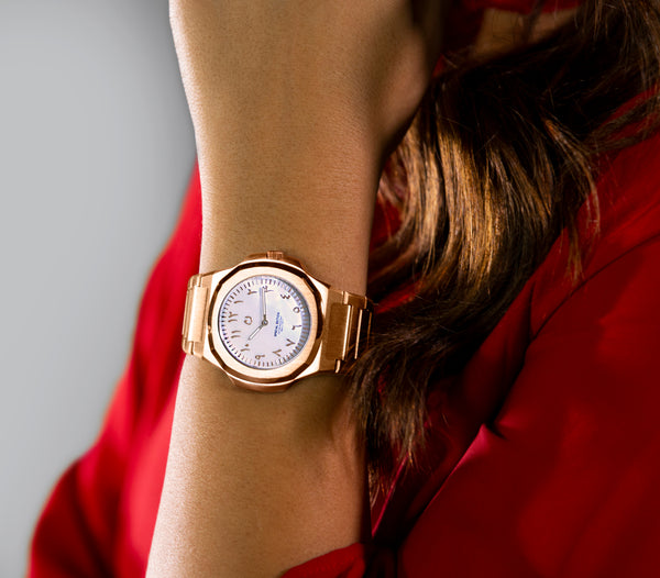 Nuun Montre Mother of Pearl Rose Gold