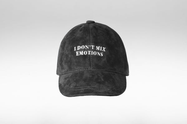 I Don't Mix Emotions - Suede Hat