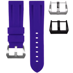 TUDOR Pelagos Strap - Purple Rubber