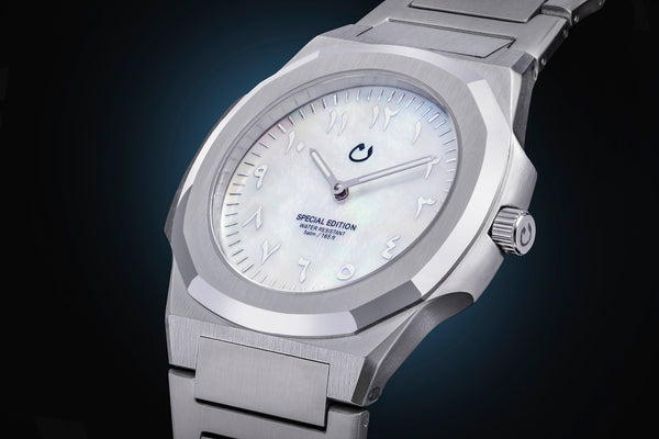 Nuun Montre Mother of Pearl Silver