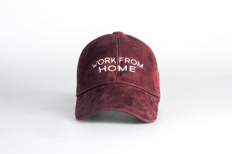 Work From Home - Suede Hat