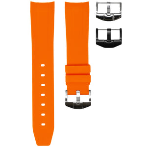 ROLEX Strap - Orange Rubber